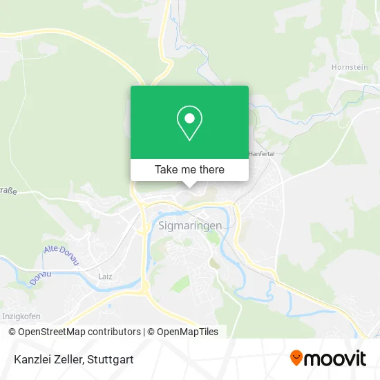 Карта Kanzlei Zeller