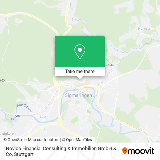 Карта Novico Financial Consulting & Immobilien GmbH & Co