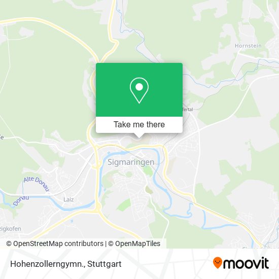 Hohenzollerngymn. map