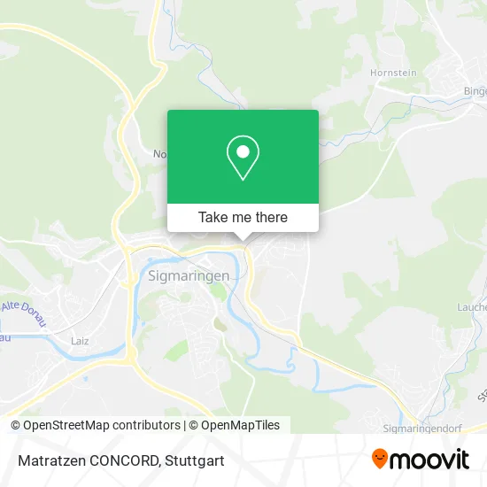 Карта Matratzen CONCORD