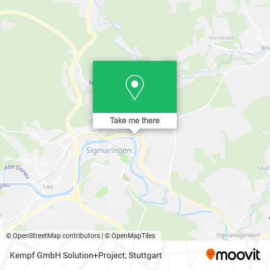 Карта Kempf GmbH Solution+Project