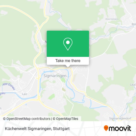 Карта Küchenwelt Sigmaringen
