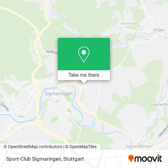 Sport-Club Sigmaringen map