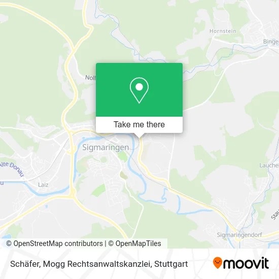 Карта Schäfer, Mogg Rechtsanwaltskanzlei