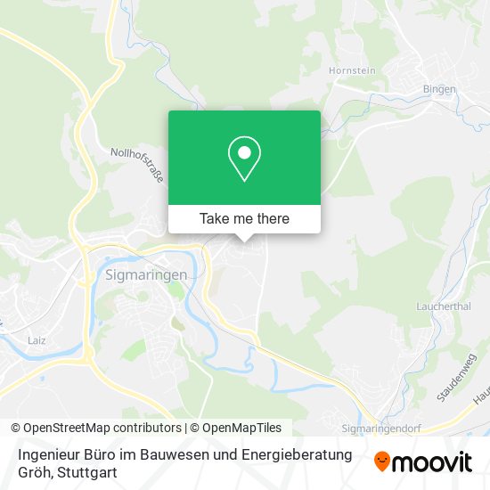 Ingenieur Büro im Bauwesen und Energieberatung Gröh map