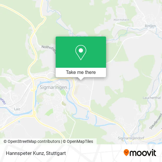 Карта Hannspeter Kunz