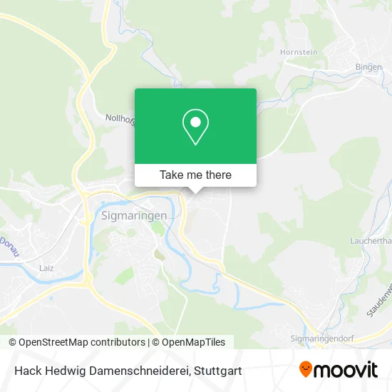 Карта Hack Hedwig Damenschneiderei