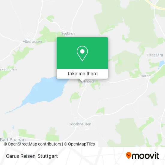 Карта Carus Reisen