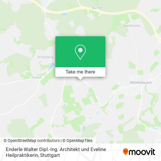 Enderle Walter Dipl.-Ing. Architekt und Eveline Heilpraktikerin map
