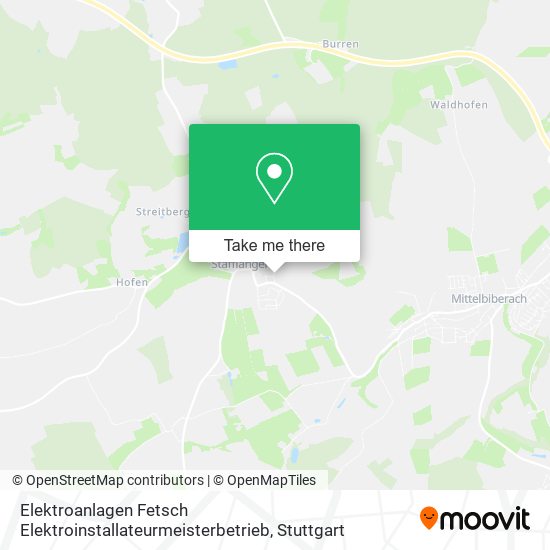 Elektroanlagen Fetsch Elektroinstallateurmeisterbetrieb map