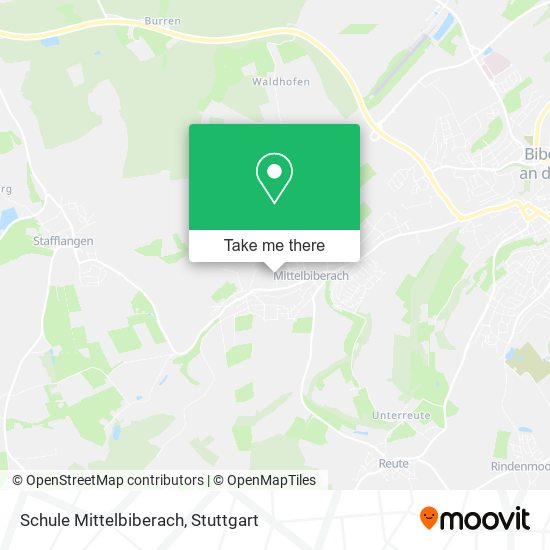 Schule Mittelbiberach map
