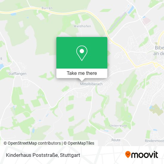 Карта Kinderhaus Poststraße