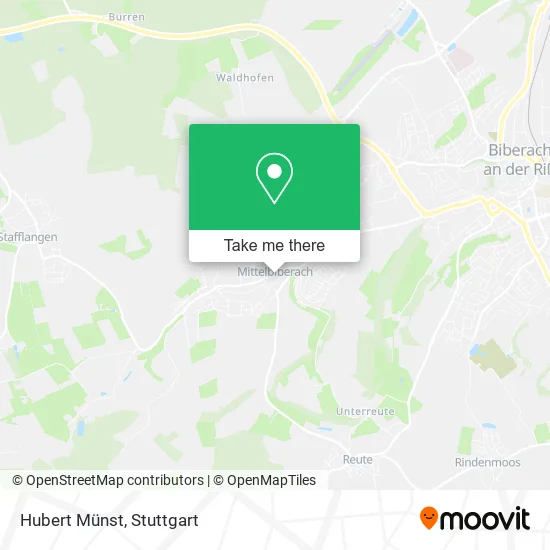 Карта Hubert Münst