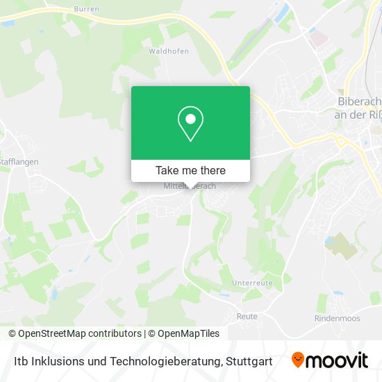 Itb Inklusions und Technologieberatung map