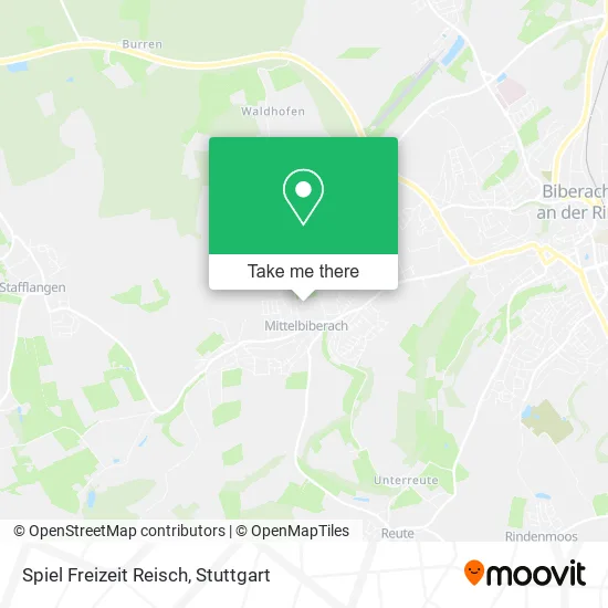 Карта Spiel Freizeit Reisch