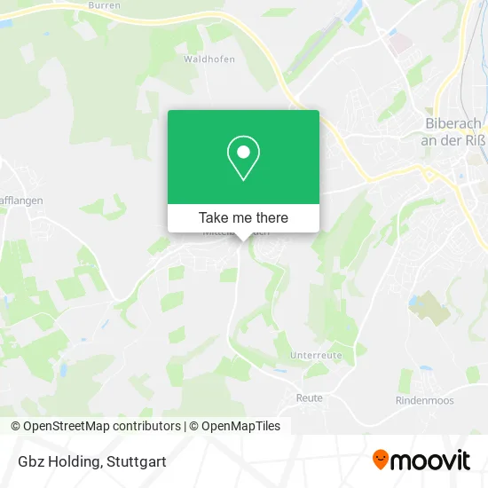 Карта Gbz Holding