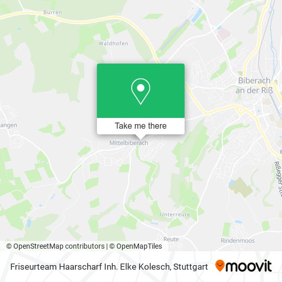 Friseurteam Haarscharf Inh. Elke Kolesch map
