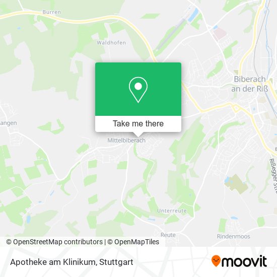 Apotheke am Klinikum map