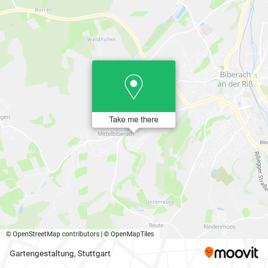 Карта Gartengestaltung