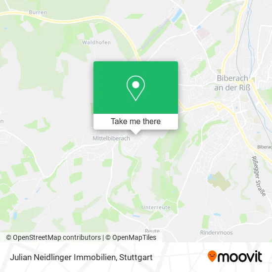 Карта Julian Neidlinger Immobilien