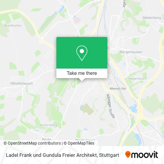 Ladel Frank und Gundula Freier Architekt map