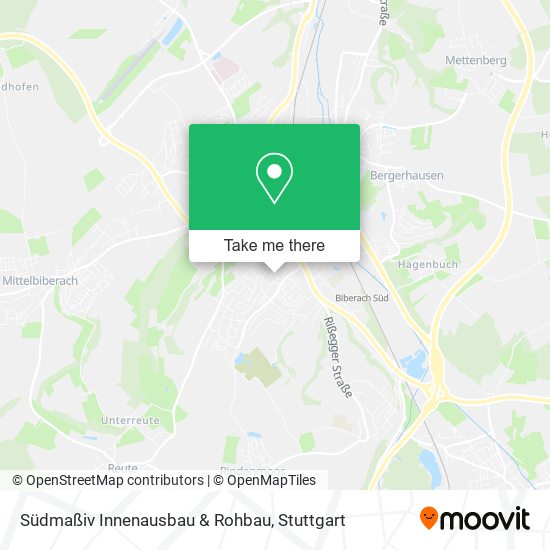Südmaßiv Innenausbau & Rohbau map