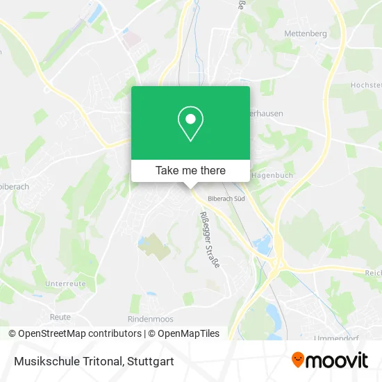 Musikschule Tritonal map