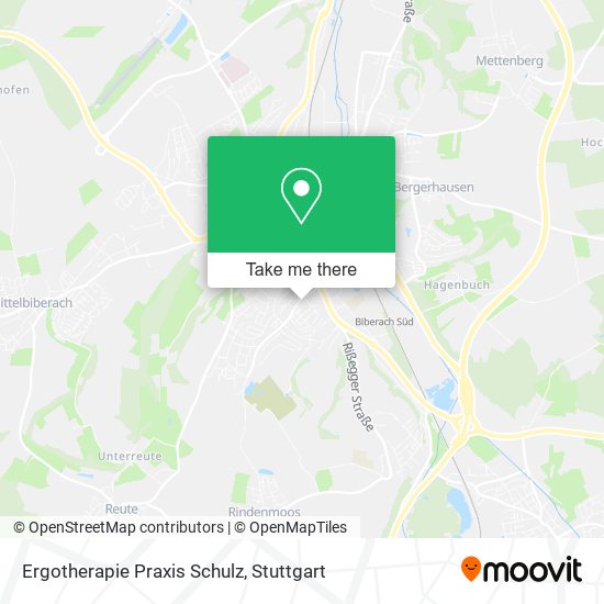 Карта Ergotherapie Praxis Schulz
