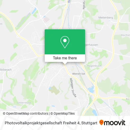 Карта Photovoltaikprojektgesellschaft Freiheit 4