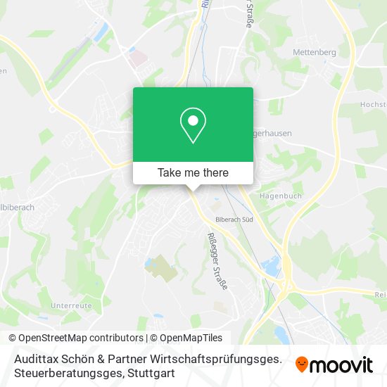 Audittax Schön & Partner Wirtschaftsprüfungsges. Steuerberatungsges map
