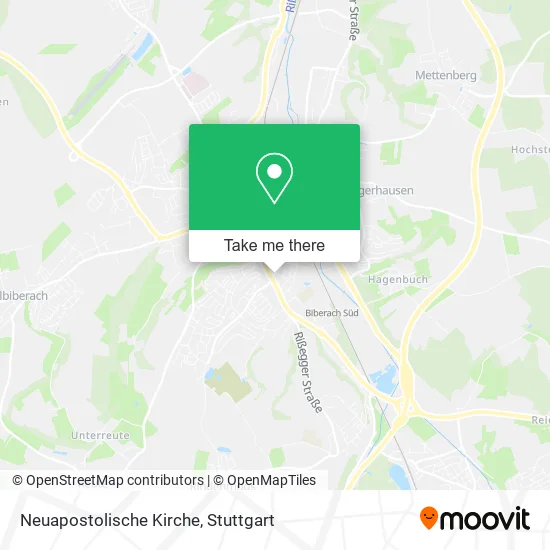 Карта Neuapostolische Kirche