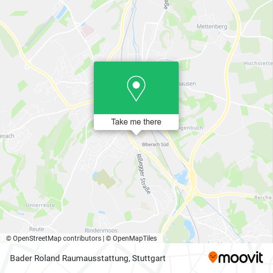 Карта Bader Roland Raumausstattung