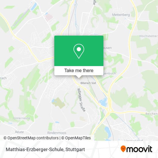 Matthias-Erzberger-Schule map