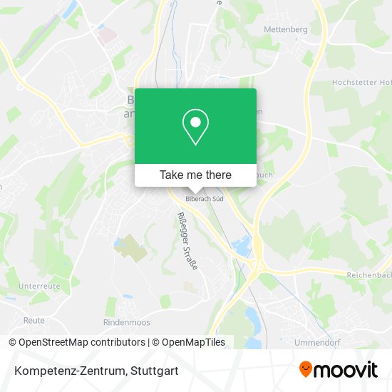 Карта Kompetenz-Zentrum