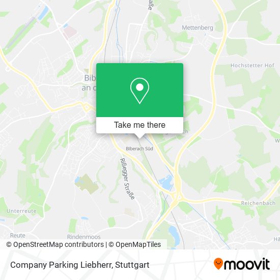 Карта Company Parking Liebherr