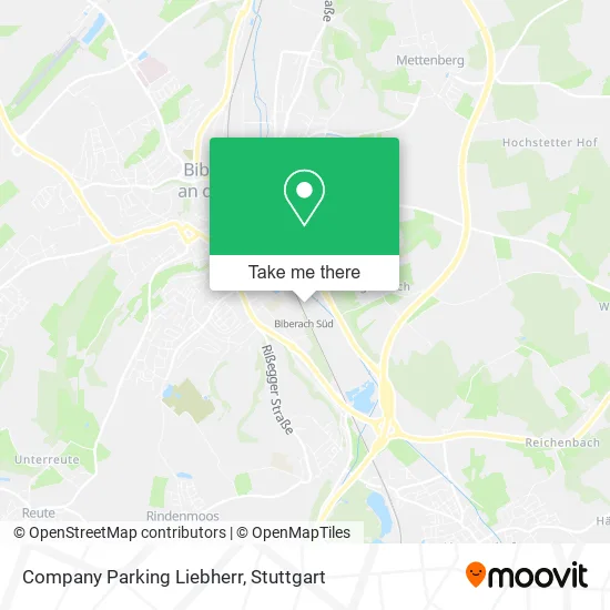 Карта Company Parking Liebherr