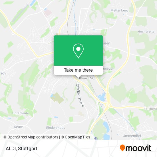 ALDI map