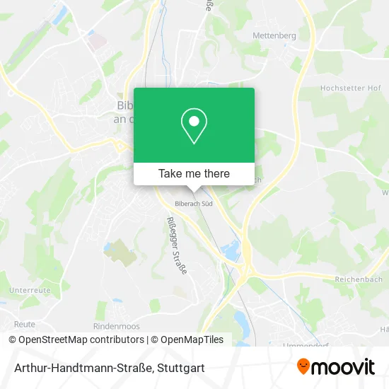 Карта Arthur-Handtmann-Straße