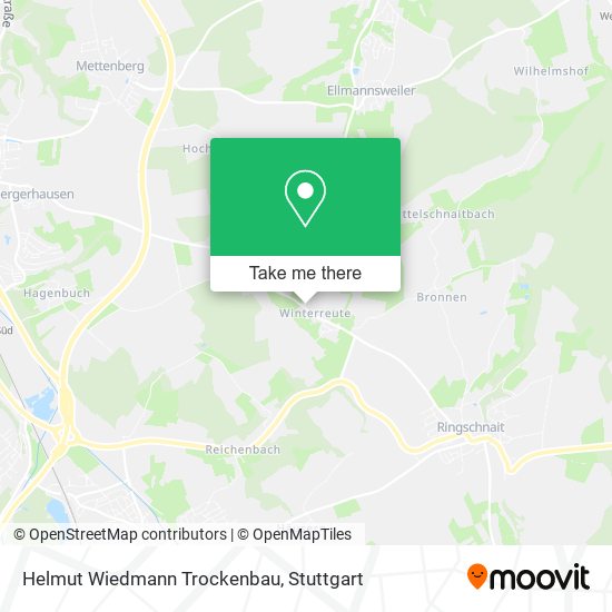Helmut Wiedmann Trockenbau map
