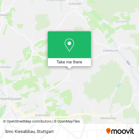 Карта Smc Kiesabbau