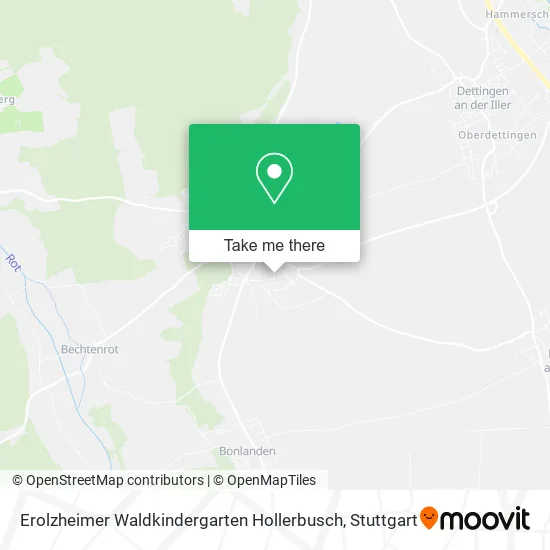 Карта Erolzheimer Waldkindergarten Hollerbusch