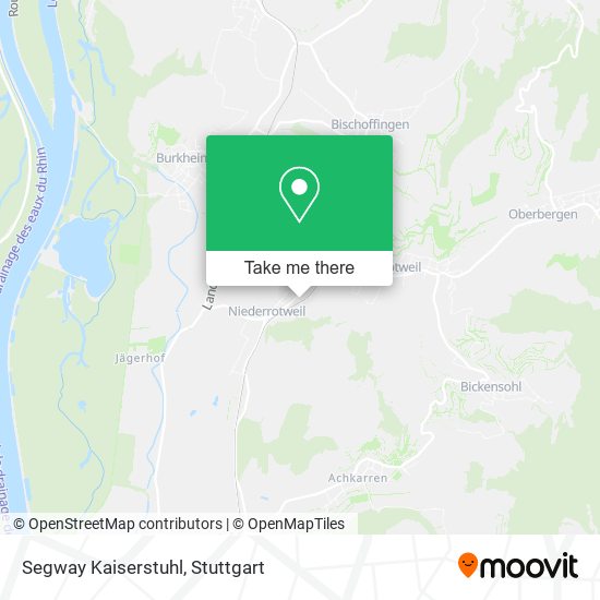 Segway Kaiserstuhl map