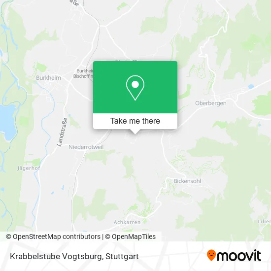 Карта Krabbelstube Vogtsburg