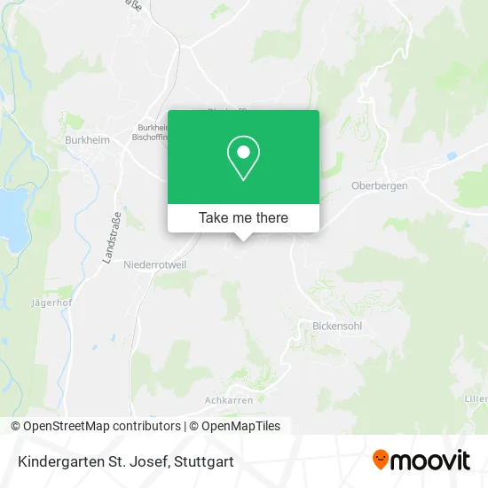 Карта Kindergarten St. Josef