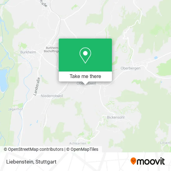 Карта Liebenstein