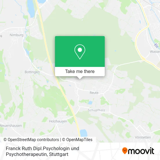 Карта Franck Ruth Dipl.Psychologin und Psychotherapeutin