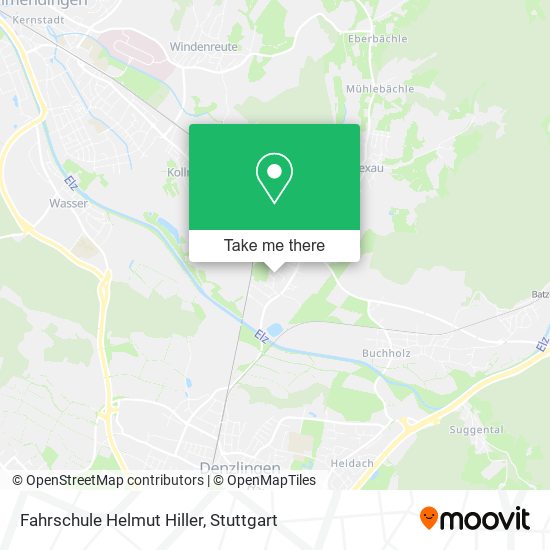 Fahrschule Helmut Hiller map
