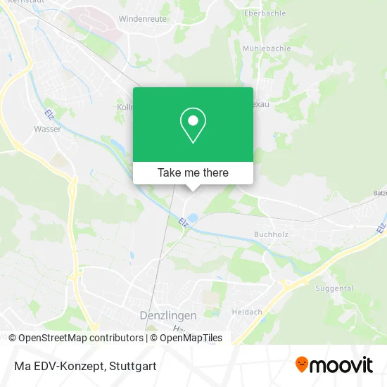 Карта Ma EDV-Konzept