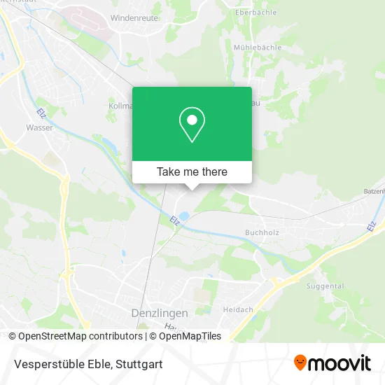 Vesperstüble Eble map
