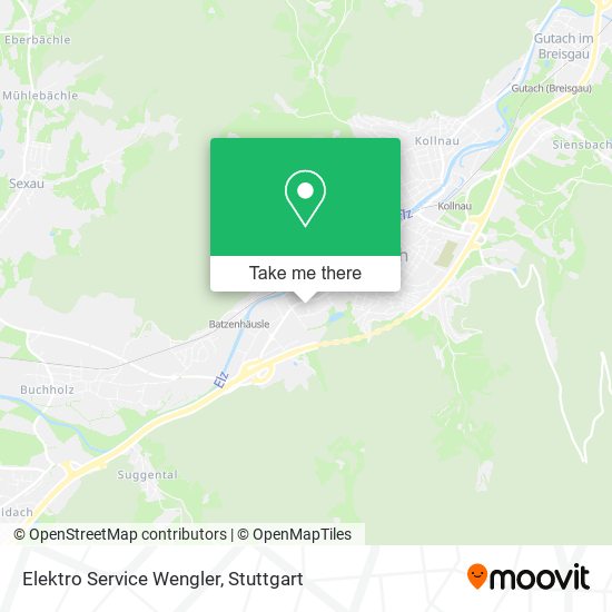 Карта Elektro Service Wengler